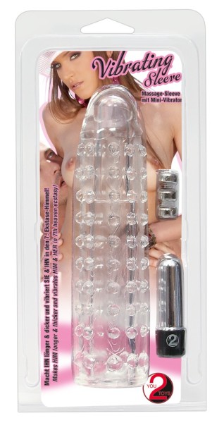 Penishülle zur Penis-Verlängerung um 7 cm - genoppt - Transparent - vergleichen und g&uuml;nstig kaufen
